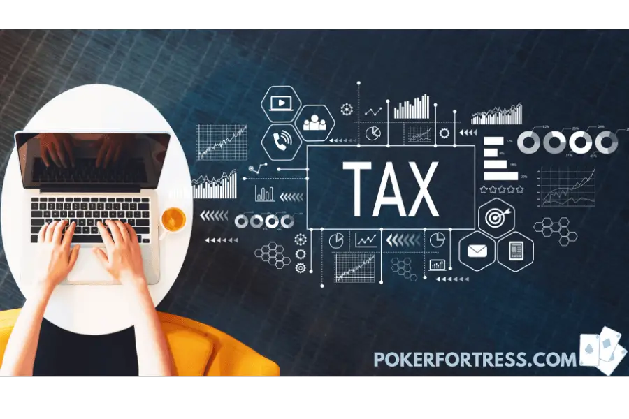 paying taxes in poker