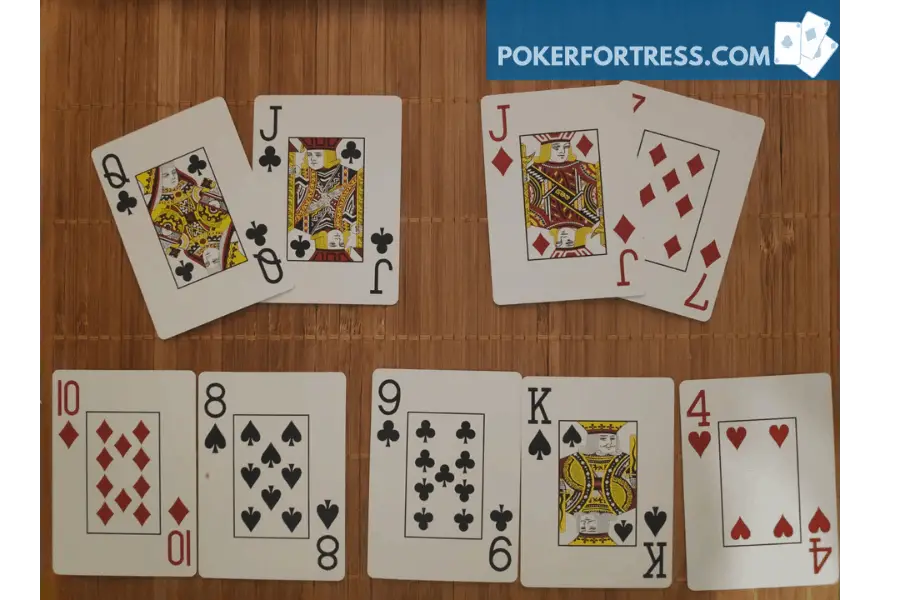 nut straight vs 2nd nut straight in poker