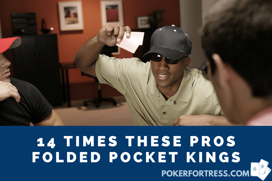 poker pros folding pocket kings (KK)
