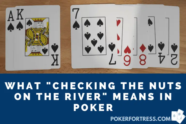 make a wheel on the river poker