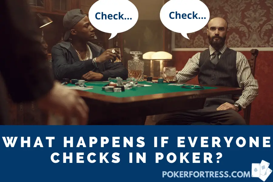 everyone checking in poker