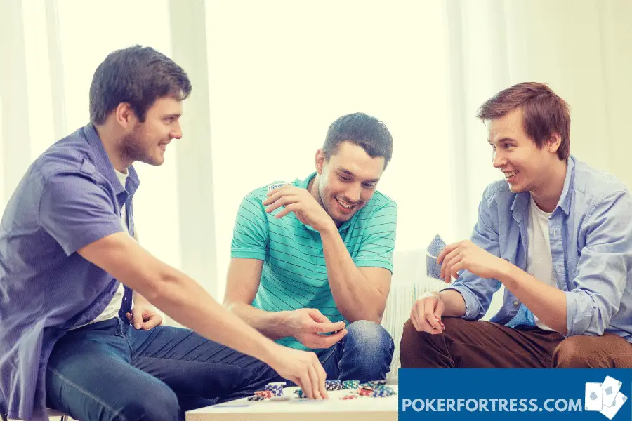 bermain poker dengan teman