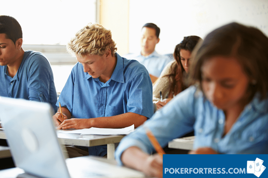 poker in schools