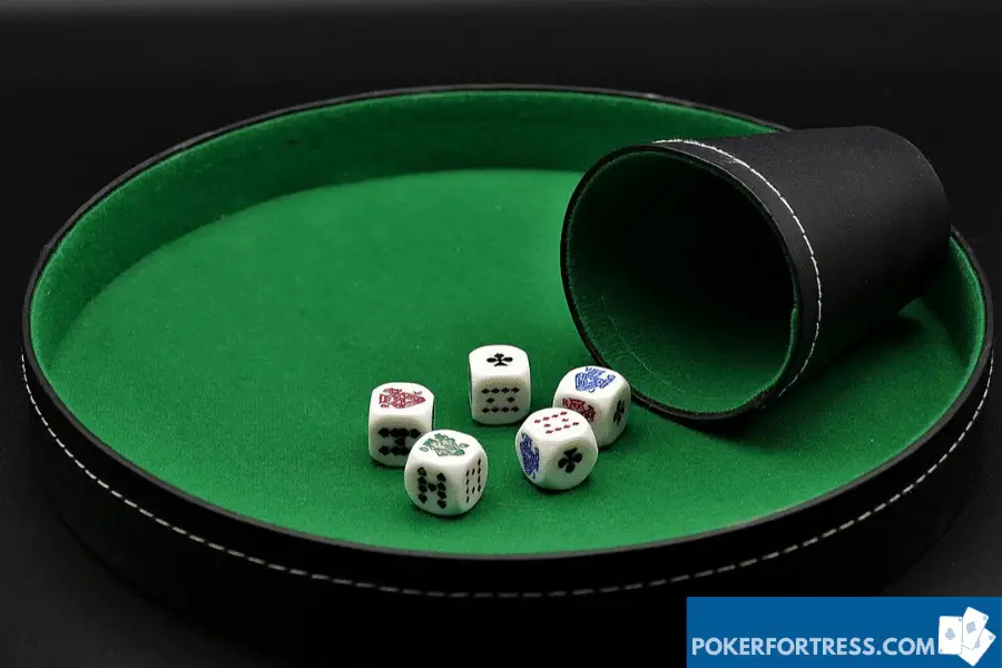 poker with dice vs poker without dice