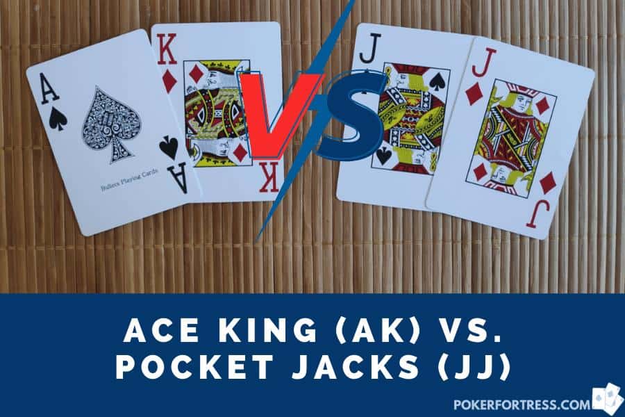 Ace king vs pocket jacks