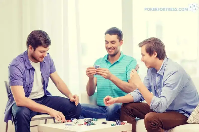 Durasi waktu permainan poker dengan teman