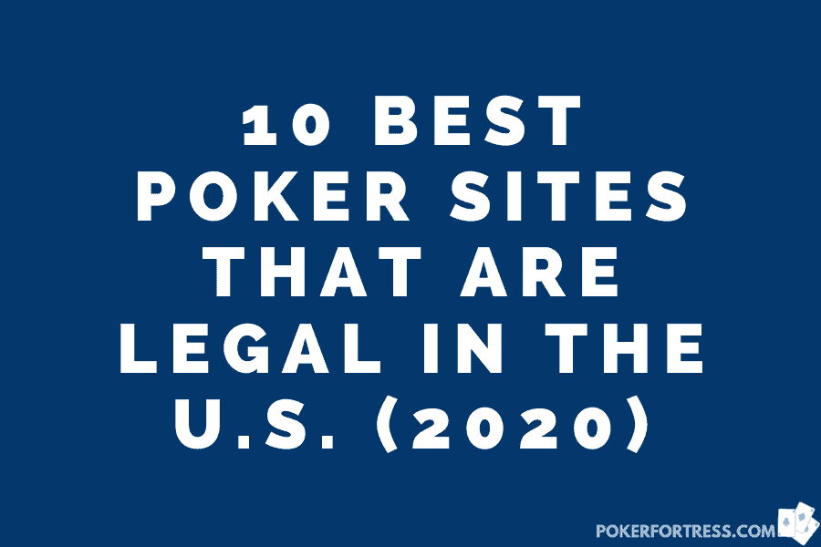 best legal poker sites in u.s.