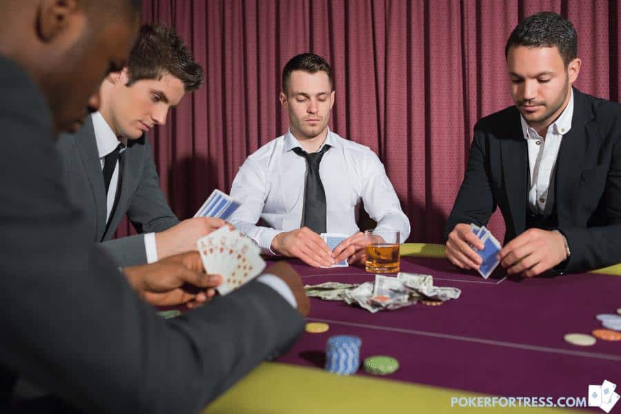 Gambling and getting rich in poker.