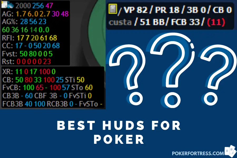 best hud for poker are PT4, HM3 DriveHud and PokerCopilot 6.