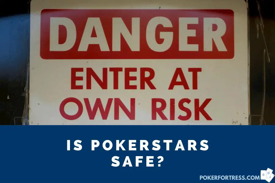 pokerstars is the safest online poker site.