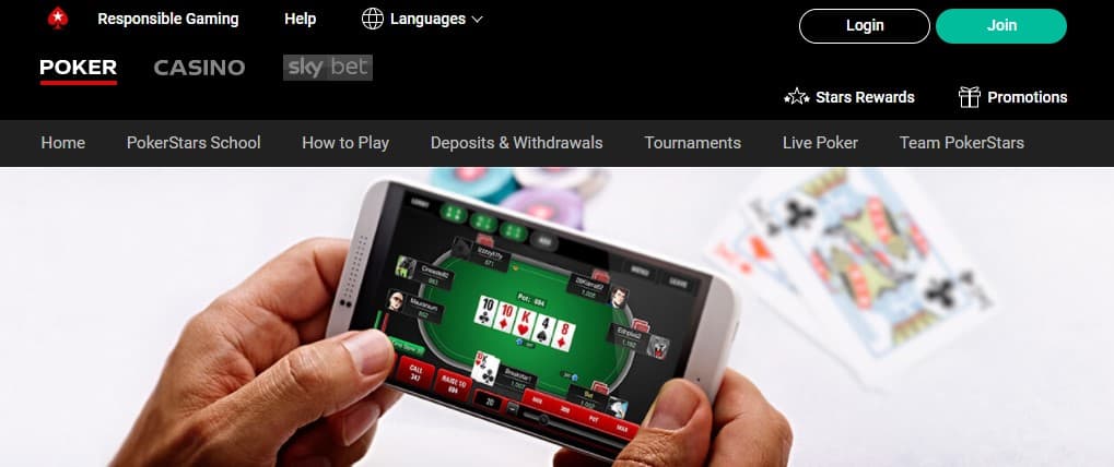 PokerStars real money mobile app is perfect to earn some quick money in poker.