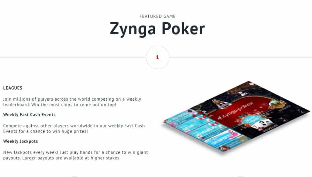 Zynga poker  has fast fold tables.