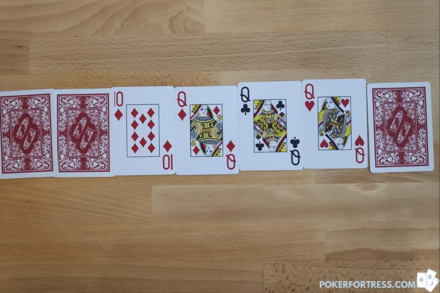 7 card stud poker game