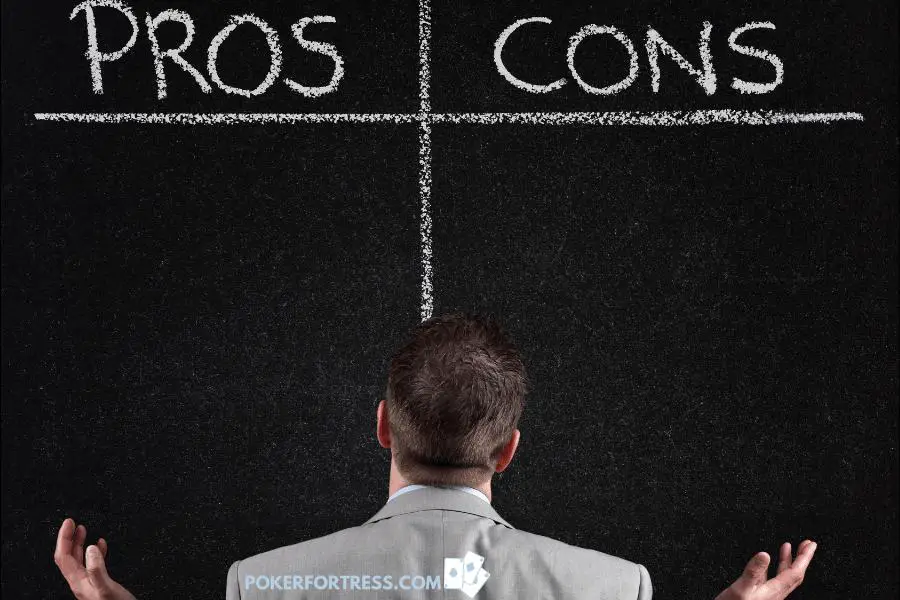 Pros vs. cons of playing poker freerolls.