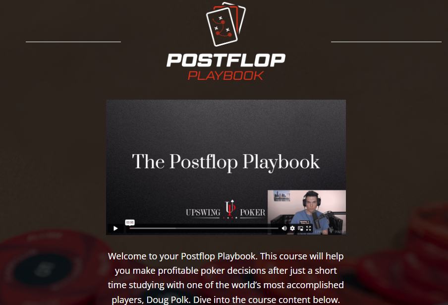 Postflop Playbook course