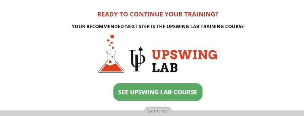 course recommends upgrading